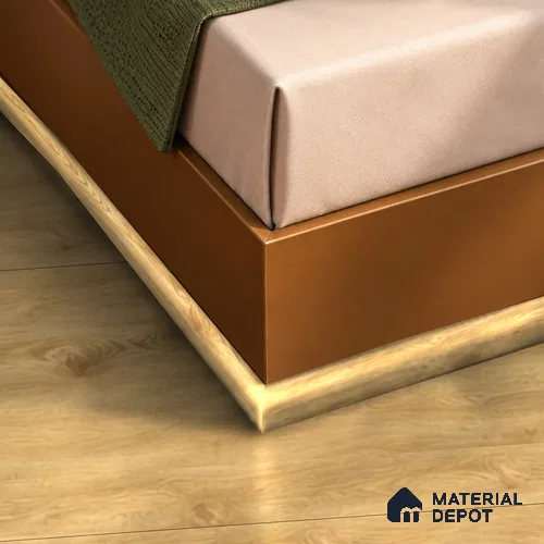 SPC Corner Beading Stone Core TF 00698 G | 8 ft x 2 inch - 25 mm | Compatible for SPC Floor SP 00123