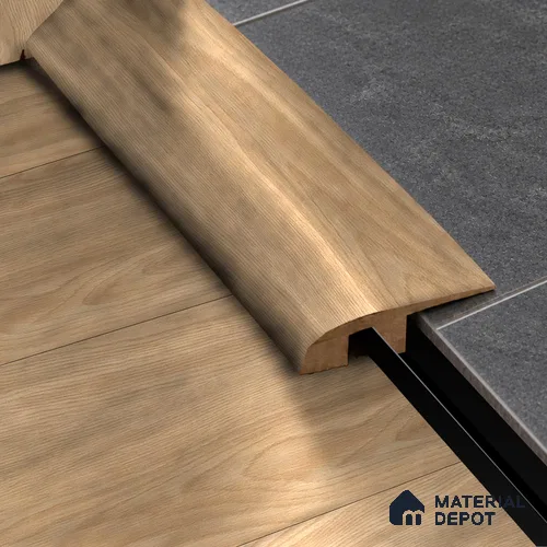 WPC Reducer R Profile Stone Core TF 00001 I | 8 ft x 50 mm x 12 mm | Compatible for SPC Floor SP 00064
