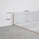 WPC Skirting Stone Core TF 00003 H | 8 ft x 4 Inch x 12 mm | Compatible for SPC Floor SP 00066 | Image - 1