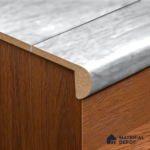 WPC L Nosing Profile Stone Core TF 00003 L | 8 ft x 45 mm x 25 mm | Compatible for SPC Floor SP 00066