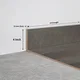 WPC Skirting Stone Core TF 00004 H | 8 ft x 4 Inch x 12 mm | Compatible for SPC Floor SP 00067 | Image - 1
