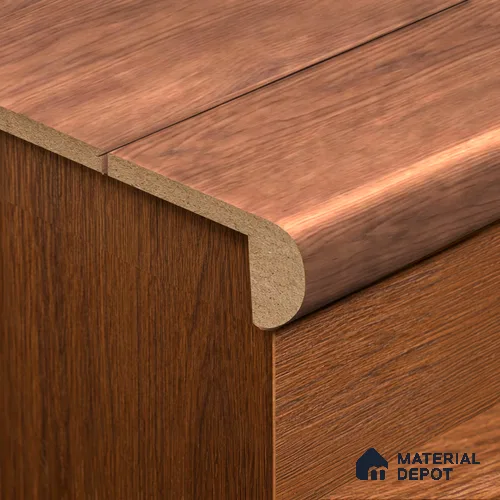 WPC L Nosing Profile Stone Core TF 00007 L | 8 ft x 45 mm x 25 mm | Compatible for SPC Floor SP 00070
