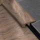 WPC Reducer R Profile Hybrid Vinyl Planks TF 00720 G | 8 ft x 50 mm - 12 mm | Compatible For Vinyl Floor VF 00150 | Image - 1