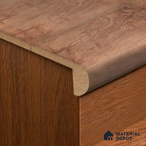 WPC L Nosing Profile Stone Core TF 00429 H | 8 ft x 45 mm x 25 mm | Compatible for Vinyl Floor VF 00123
