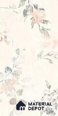 TL 13356 Tosca Grove Bianco Decore 4 ft x 2 ft Punch Matte Finish Vitrified Tile - 9 mm