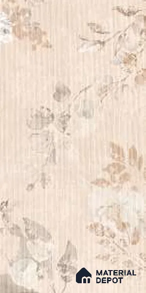 TL 13356 B Tosca Grove Pearl Decore 4 ft x 2 ft Punch Matte Finish Vitrified Tile - 9 mm