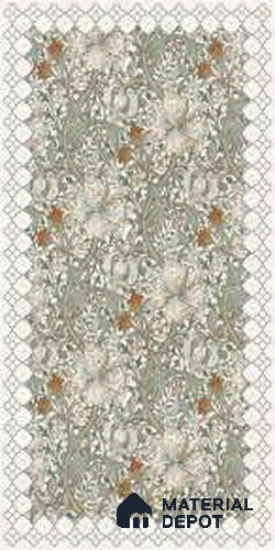 TL 13369 Cerina Decor 1 4 ft x 2 ft Punch Finish Vitrified Tile - 9 mm