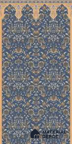 TL 13370 Cati Blue Decor 1 4 ft x 2 ft Punch Finish Vitrified Tile - 9 mm