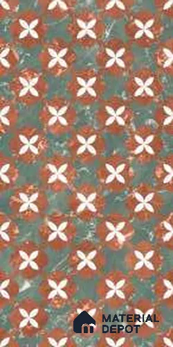 TL 13362 Graze Verde Decor 4 ft x 2 ft Punch Finish Vitrified Tile - 9 mm
