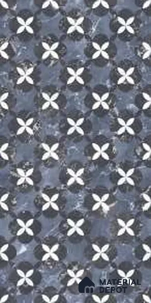 TL 13362 C Graze Blue Decor 4 ft x 2 ft Punch Finish Vitrified Tile - 9 mm