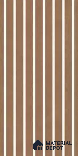 TL 13372 B Caryn Brown Decor 2 4 ft x 2 ft Punch Finish Vitrified Tile - 9 mm