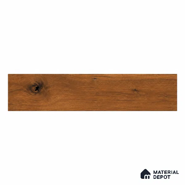 SF 00006 B Teak 3 ft x 4.8 inch (910x122 mm) Real Wood Finish Solid Wood Floor - 18 mm