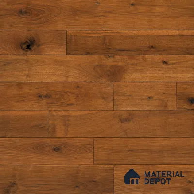 SF 00006 B Teak 3 ft x 4.8 inch (910x122 mm) Real Wood Finish Solid Wood Floor - 18 mm