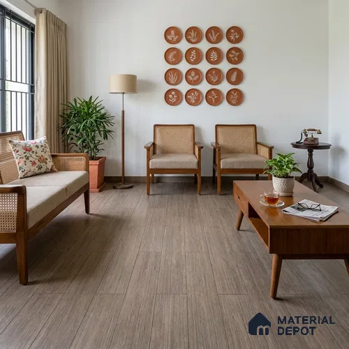 Engineered Wood Floor EF 00072 B #B04 Boardwalk 73 x 5 inch (1850x125 mm) - 14 mm | UV Coating | Class 4 | Anti Slip | Class 1 Durability
