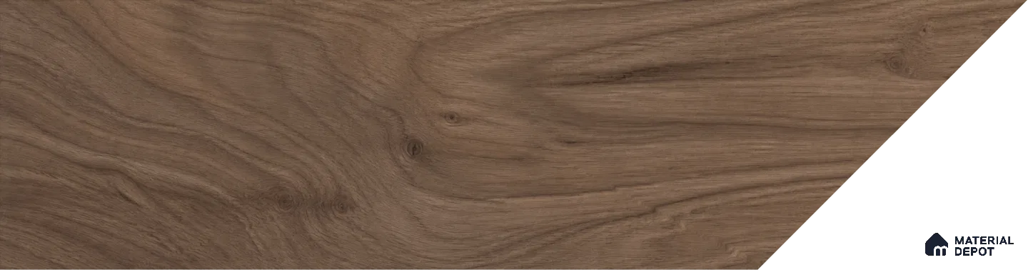 Modular Braid Pattern Walnut Engineered Wood Floor | EF 00074 B | Centre Peice - (450 x 290 mm) & Corner Piece - (431 x 131 mm) - 14 mm | 2 mm American Walnut Top Wear Layer | Suitable For Living Room, Bedroom | Silanblok SM Adhesive Glue Down Installation