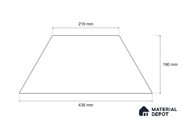Modular Hexagon Star Pattern Walnut Engineered Wood Floor | EF 00079 B | 17 x 7 inch (439x190 mm) - 14 mm | 2 mm American Walnut Top Wear Layer | Suitable For Living Room, Bedroom | Silanblok SM Adhesive Glue Down Installation