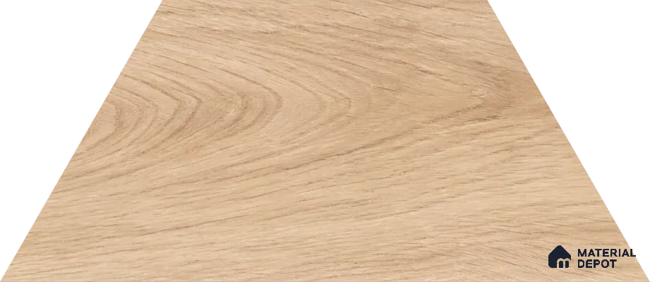 Modular Hexagon Star Pattern Oak Engineered Wood Floor | EF 00079 | 17 x 7 inch (439x190 mm) - 14 mm | 2 mm European Oak Top Wear Layer | Suitable For Living Room, Bedroom | Silanblok SM Adhesive Glue Down Installation