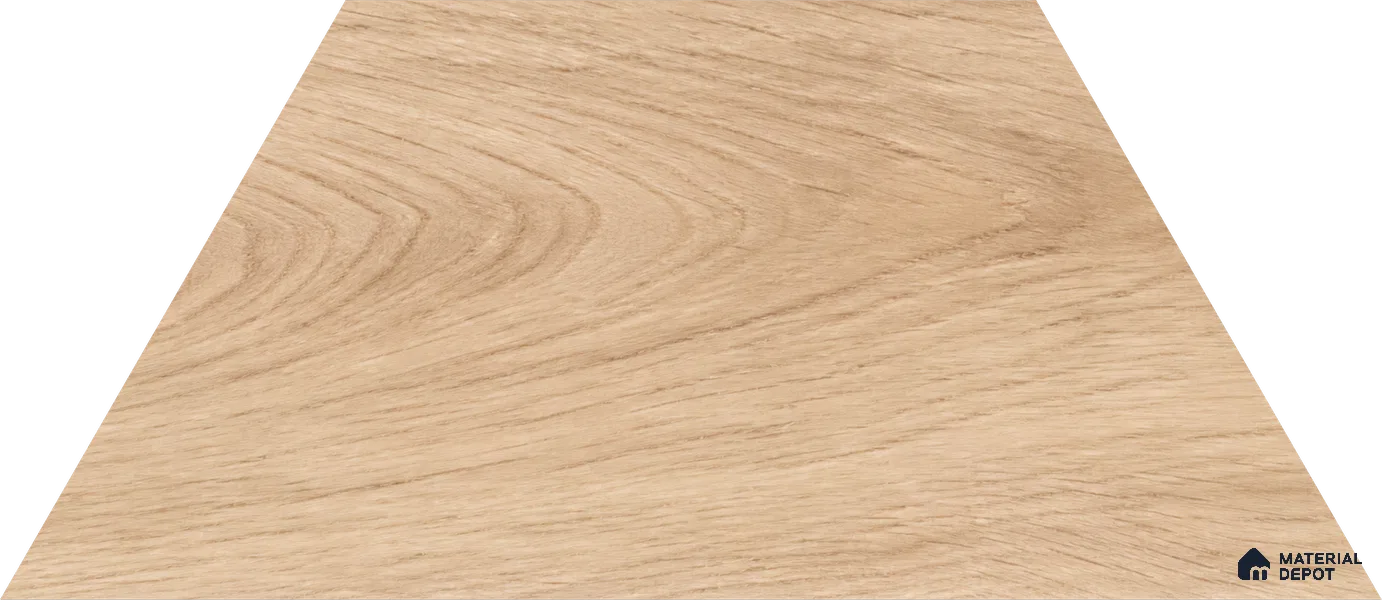 Modular Hexagon Star Pattern Oak Engineered Wood Floor | EF 00079 | 17 x 7 inch (439x190 mm) - 14 mm | 2 mm European Oak Top Wear Layer | Suitable For Living Room, Bedroom | Silanblok SM Adhesive Glue Down Installation