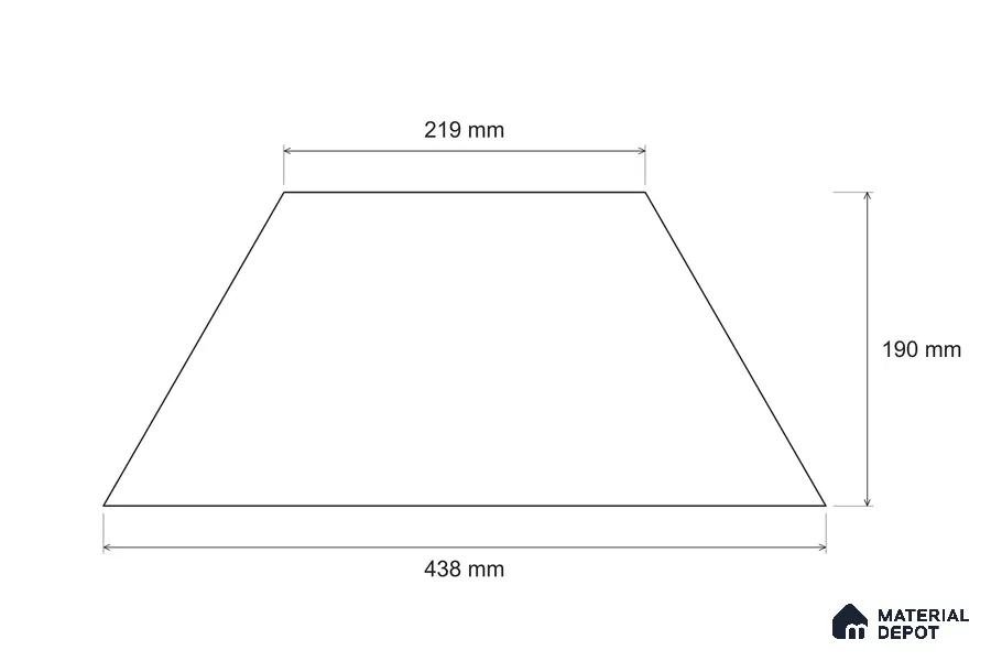 Modular Hexagon Star Pattern Oak Engineered Wood Floor | EF 00079 | 17 x 7 inch (439x190 mm) - 14 mm | 2 mm European Oak Top Wear Layer | Suitable For Living Room, Bedroom | Silanblok SM Adhesive Glue Down Installation