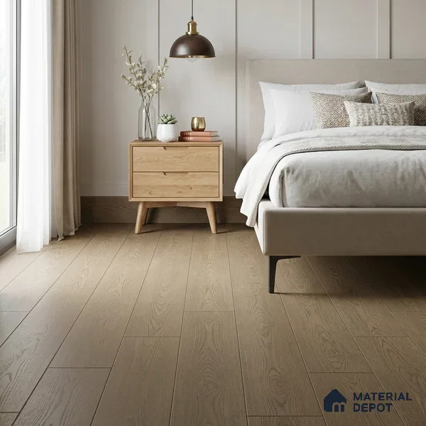 Engineered Wood Floor EF 00068 D Vestige Pearlescent Grey 75 x 8 inch (1900x194 mm) - 14 mm | 3 Layer Flooring | 3 mm Top Layer | 25 Year Warranty | Eco Friendly | Moisture Resistant | Click Lock Technology
