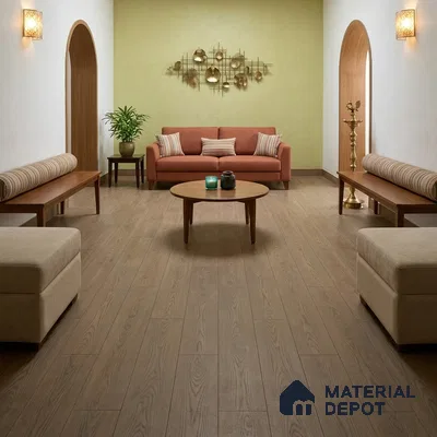 Engineered Wood Floor EF 00068 D Vestige Pearlescent Grey 75 x 8 inch (1900x194 mm) - 14 mm | 3 Layer Flooring | 3 mm Top Layer | 25 Year Warranty | Eco Friendly | Moisture Resistant | Click Lock Technology