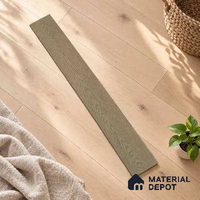 Engineered Wood Floor EF 00068 D Vestige Pearlescent Grey 75 x 8 inch (1900x194 mm) - 14 mm | 3 Layer Flooring | 3 mm Top Layer | 25 Year Warranty | Eco Friendly | Moisture Resistant | Click Lock Technology