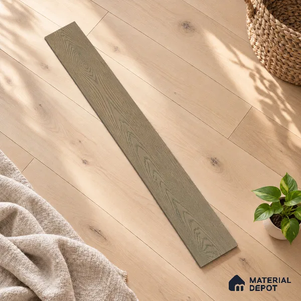 Engineered Wood Floor EF 00068 D Vestige Pearlescent Grey 75 x 8 inch (1900x194 mm) - 14 mm | 3 Layer Flooring | 3 mm Top Layer | 25 Year Warranty | Eco Friendly | Moisture Resistant | Click Lock Technology