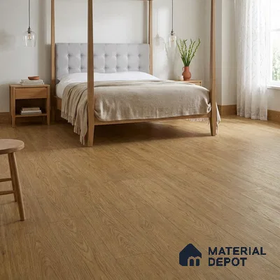 Engineered Wood Floor EF 00068 E Vestige Harvest Gold 75 x 8 inch (1900x194 mm) - 14 mm | 3 Layer Flooring | 3 mm Top Layer | 25 Year Warranty | Eco Friendly | Moisture Resistant | Click Lock Technology