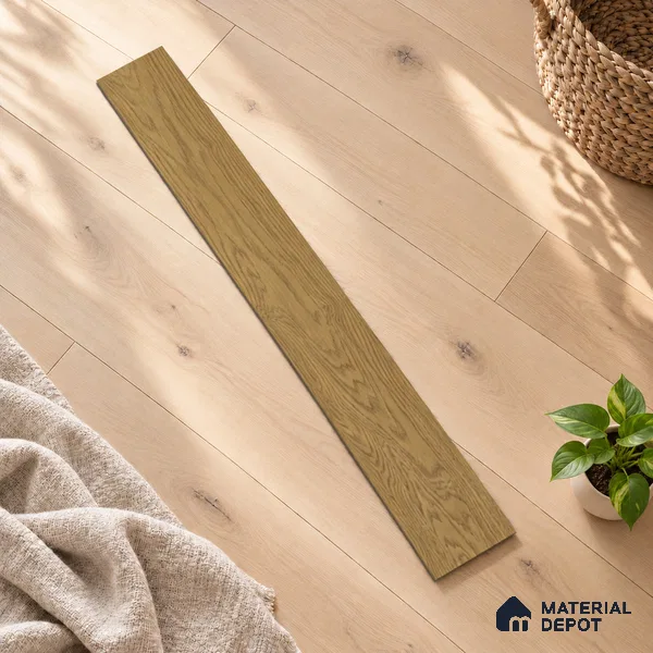 Engineered Wood Floor EF 00068 E Vestige Harvest Gold 75 x 8 inch (1900x194 mm) - 14 mm | 3 Layer Flooring | 3 mm Top Layer | 25 Year Warranty | Eco Friendly | Moisture Resistant | Click Lock Technology