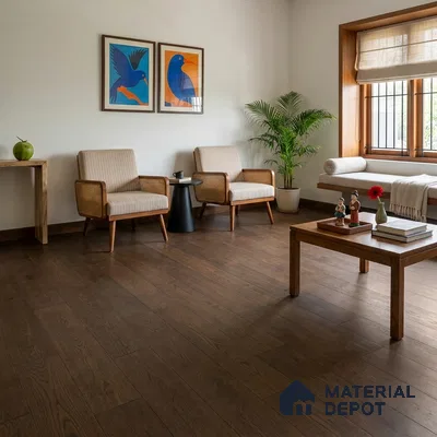 Engineered Wood Floor EF 00068 G Vestige Russet Autumn 75 x 8 inch (1900x194 mm) - 14 mm | 3 Layer Flooring | 3 mm Top Layer | 25 Year Warranty | Eco Friendly | Moisture Resistant | Click Lock Technology