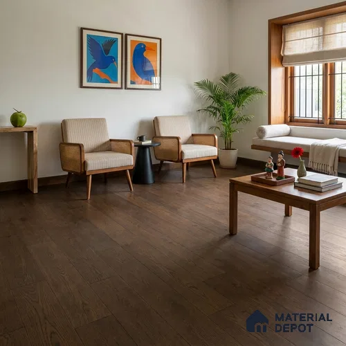 Engineered Wood Floor EF 00068 G Vestige Russet Autumn 75 x 8 inch (1900x194 mm) - 14 mm | 3 Layer Flooring | 3 mm Top Layer | 25 Year Warranty | Eco Friendly | Moisture Resistant | Click Lock Technology