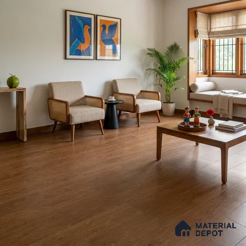 Engineered Wood Floor EF 00068 H Vestige Charcoal Depths 75 x 8 inch (1900x194 mm) - 14 mm | 3 Layer Flooring | 3 mm Top Layer | 25 Year Warranty | Eco Friendly | Moisture Resistant | Click Lock Technology