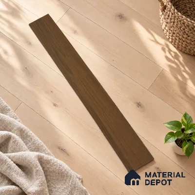 Engineered Wood Floor EF 00068 I Vestige Roasted Nutmeg 75 x 8 inch (1900x194 mm) - 14 mm | 3 Layer Flooring | 3 mm Top Layer | 25 Year Warranty | Eco Friendly | Moisture Resistant | Click Lock Technology