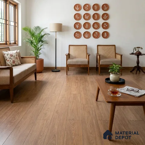 Engineered Wood Floor EF 00068 J Vestige Ebony Dusk 75 x 8 inch (1900x194 mm) - 14 mm | 3 Layer Flooring | 3 mm Top Layer | 25 Year Warranty | Eco Friendly | Moisture Resistant | Click Lock Technology