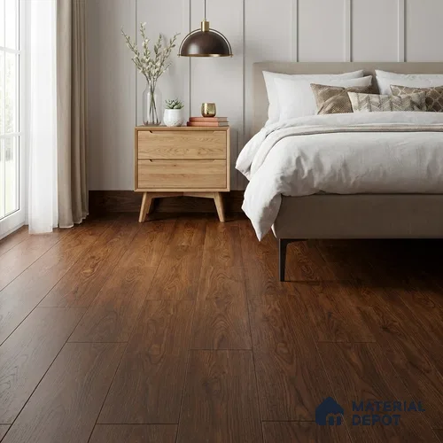 European Oak Engineered Wood Floor EF 00063 B Willow Everly 47 x 5 inch (1200x127 mm) - 12 mm | Multilayer Flooring | 2 mm Top Layer | Suitable with Underfloor Heating | UV Lacquer Coating | Brushed Finish | Drop Lock | 25 Years Warranty