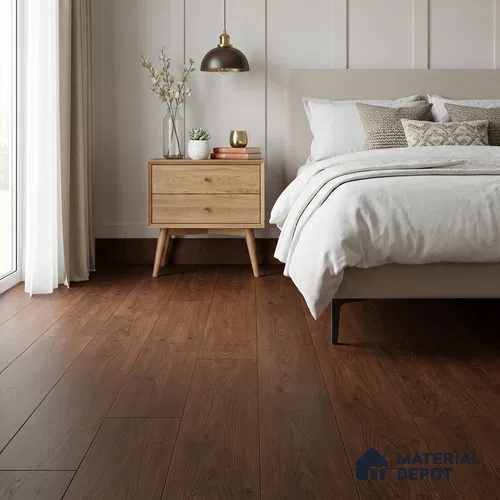 European Oak Engineered Wood Floor EF 00063 C Willow Sophia 47 x 5 inch (1200x127 mm) - 12 mm | Multilayer Flooring | 2 mm Top Layer | Suitable with Underfloor Heating | UV Lacquer Coating | Brushed Finish | Drop Lock | 25 Years Warranty