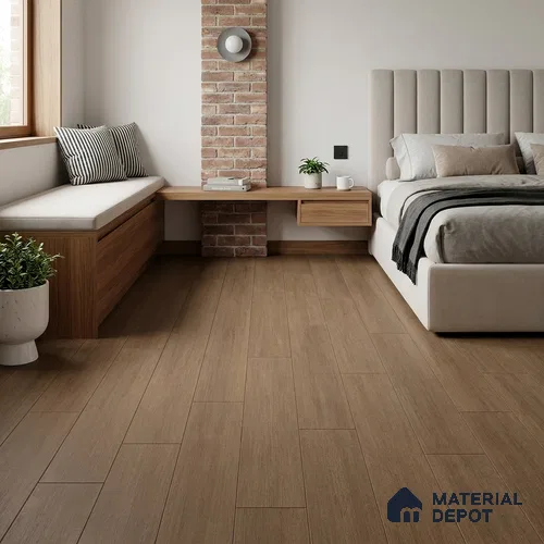 Hardwood Engineered Floor EF 00065 Slimy Burnt Dark Walnut (24-75 inch) x 5 inch (600-1900 mm)x125 mm - 14 mm | Multilayer Flooring | 3 mm Top Layer | Random Sizes