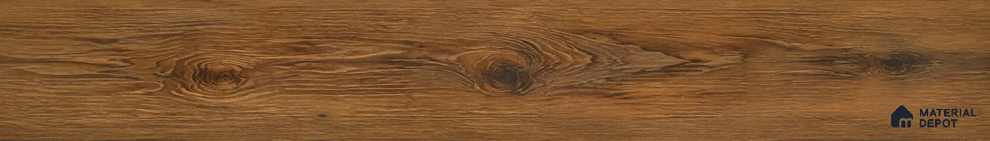 HDF Real Wood Matte Surface Laminate Wood Floor AC5 Grade LF 00339 F Evoke Burnt Sienna 48 x 7 inch (1217x168 mm) - 12 mm | Aqua Protect 12 Hours Water Resistance | Anti Static and Stain Resistant | 0.5 mm V Groove | Embossed In Register (EIR) Surface | Uniclic Installation | 36 Plank Variations | 20 Years Warranty