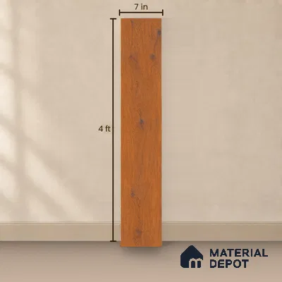 HDF Original Walnut Laminate Wood Floor 48 x 7 inch - 12 mm | LF 00339 | 20 Years Warranty AC5 Grade | 12 Hours+ Water Resistance | DIY Uniclic Installation | Suitable For Living Room, Bedroom & Office | 12 Plank Variations