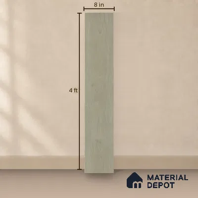 Hybrid HDF Real Wood Matte Surface Laminate Wood Floor AC5 Grade LF 00342 B Elegancia Twilight Whisper 48 x 8 inch (1216x197 mm) - 8 mm | 100% Water Proof | Anti Static and Stain Resistant | 0.5 mm V Groove | EIR Surface | Uniclic Installation | 48 Plank Variations