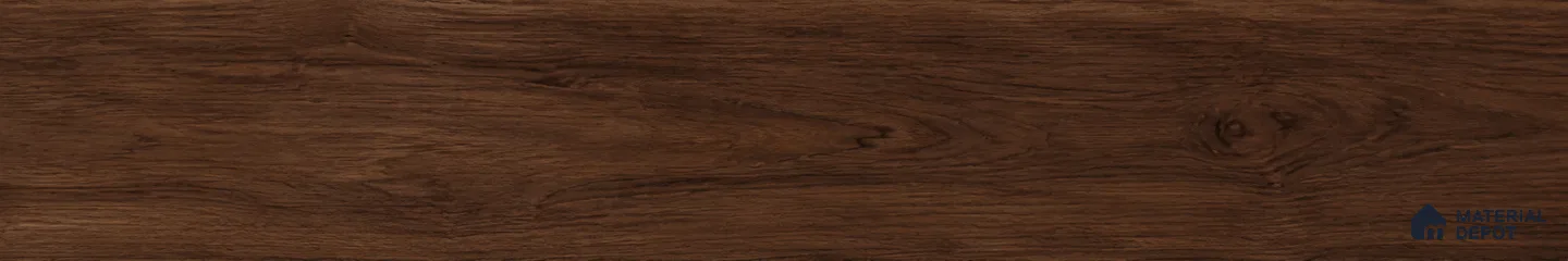 HDF Laminate Wood Floor AC5 Grade LF 00361 E Opulent Royal Walnut (600x100 mm) - 12 mm | 100 HRS Spill Proof | EIR Surface | Anti Static and Stain Resistant | 0.5 mm Small V Groove | Uniclic