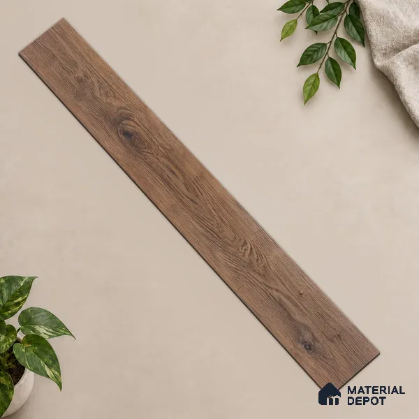 HDF Herringbone Real Wood Matte Surface Laminate Wood Floor AC5 Grade LF 00336 C Beaconia French Oak 19 x 4 inch (470x95 mm) - 12 mm | Aqua Protect 12 Hours Water Resistance | Anti Static and Stain Resistant | 0.5 mm V Groove | Real Wood Touch Surface | Uniclic Installation | 36 Plank Variations | 25 Years Warranty