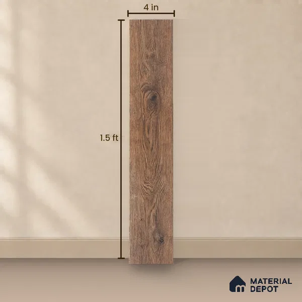 HDF Herringbone Real Wood Matte Surface Laminate Wood Floor AC5 Grade LF 00336 C Beaconia French Oak 19 x 4 inch (470x95 mm) - 12 mm | Aqua Protect 12 Hours Water Resistance | Anti Static and Stain Resistant | 0.5 mm V Groove | Real Wood Touch Surface | Uniclic Installation | 36 Plank Variations | 25 Years Warranty