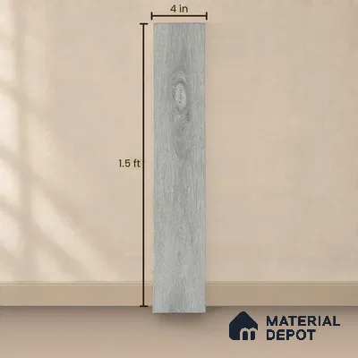 HDF Herringbone Real Wood Matte Surface Laminate Wood Floor AC5 Grade LF 00338 B Beaconia Cemento Spa 19 x 4 inch (470x95 mm) - 12 mm | Aqua Protect 12 Hours Water Resistance | Anti Static and Stain Resistant | 0.5 mm V Groove | Real Wood Touch Surface | Uniclic Installation | 36 Plank Variations | 20 Years Warranty