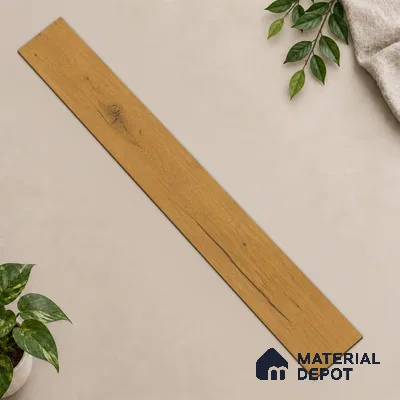 HDF Yorkshire Oak Laminate Wood Floor 19 x 4 inch - 12 mm | LF 00337 C | 25 Years Warranty AC5 Grade | 12 Hours+ Water Resistance | DIY Uniclic Installation | Suitable For Living Room, Bedroom & Office | 36 Plank Variations