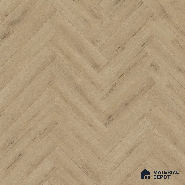 HDF Herringbone Real Wood Matte Surface Laminate Wood Floor AC5 Grade LF 00337 Beaconia Sun Bleached Oak 19 x 4 inch (470x95 mm) - 12 mm | Aqua Protect 12 Hours Water Resistance | Anti Static and Stain Resistant | 0.5 mm V Groove | Real Wood Touch Surface | Uniclic Installation | 36 Plank Variations | 25 Years Warranty
