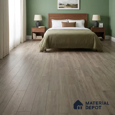 HDF Real Wood Matte Surface Laminate Wood Floor AC5 Grade LF 00334 B Heritage Bravone 48 x 8 inch (1217x197 mm) - 12 mm | Wax Locking Aqua Protect 12 Hours Water Resistance | Anti Static and Stain Resistant | 0.5 mm U Groove | Real Wood Touch Surface | Uniclic Installation | 12 Plank Variations | 25 Years Warranty
