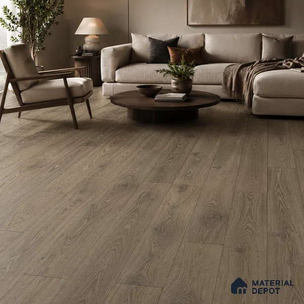 HDF Real Wood Matte Surface Laminate Wood Floor AC5 Grade LF 00335 D Royale Kitzbuhel 48 x 9 inch (1215x240 mm) - 12 mm | Valinge Click Wax Locking Aqua Protect 12 Hours Water Resistance | Anti Static and Stain Resistant | 0.5 mm U Groove | Real Wood Touch Surface | Uniclic Installation | 12 Plank Variations | 25 Years Warranty