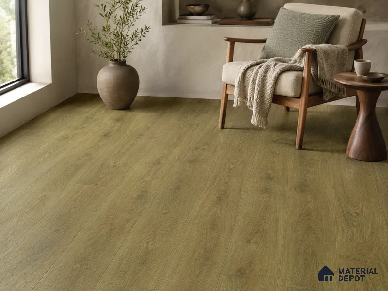 HDF Montana Laminate Wood Floor 48 x 9 inch - 12 mm | LF 00335 | 25 Years Warranty AC5 Grade | 12 Hours+ Water Resistance | DIY Valinge Click (Wax Locking) Installation | Suitable For Living Room, Bedroom & Office | 12 Plank Variations