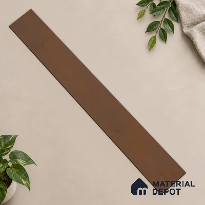 HDF Laminate Wood Floor AC5 Grade LF 00340 D Unify Walnut 48 x 8 inch (1217x197 mm) - 8 mm | 100% Water Proof | Anti Static and Stain Resistant | 0.5 mm V Groove | Embossed In Register (EIR) Surface | Uniclic Installation | 36 Plank Variations